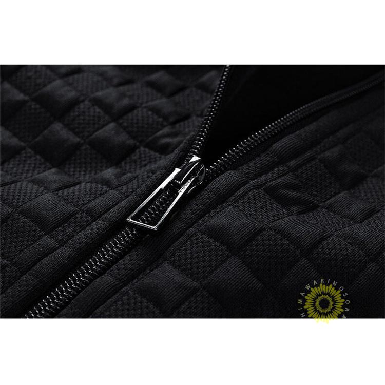 長袖 メンズ ジップ無地 ゆったり スウェットフード付き カジュアル スポーツウェア 秋 春 トップス ファッション 