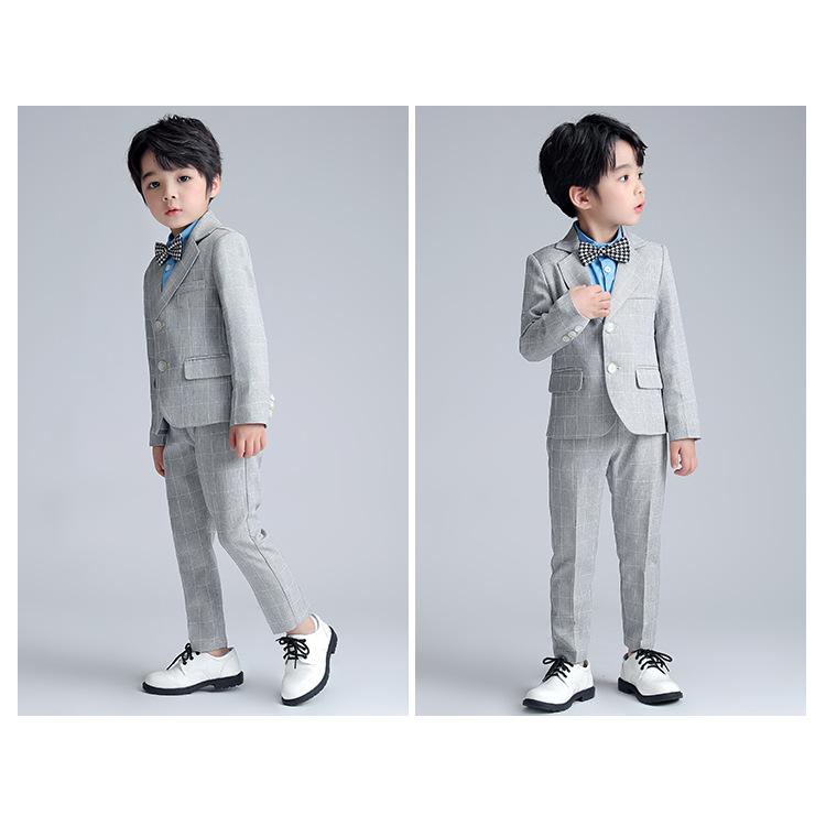 卒業式 小学校 男子 4点フォーマルスーツ セットアップ4点セット 送料無料  