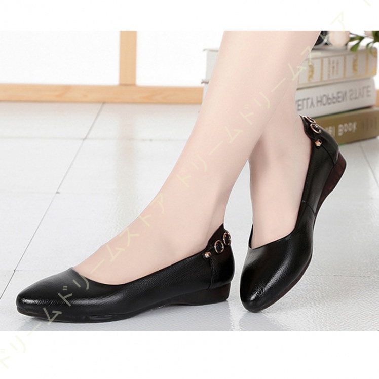 走れる パンプス 痛くない ラウンドトゥ ウエッジソール ウォーキング とんがりトゥ 通勤 美脚 ローヒール 歩きやすい レディース ウェッジヒール 