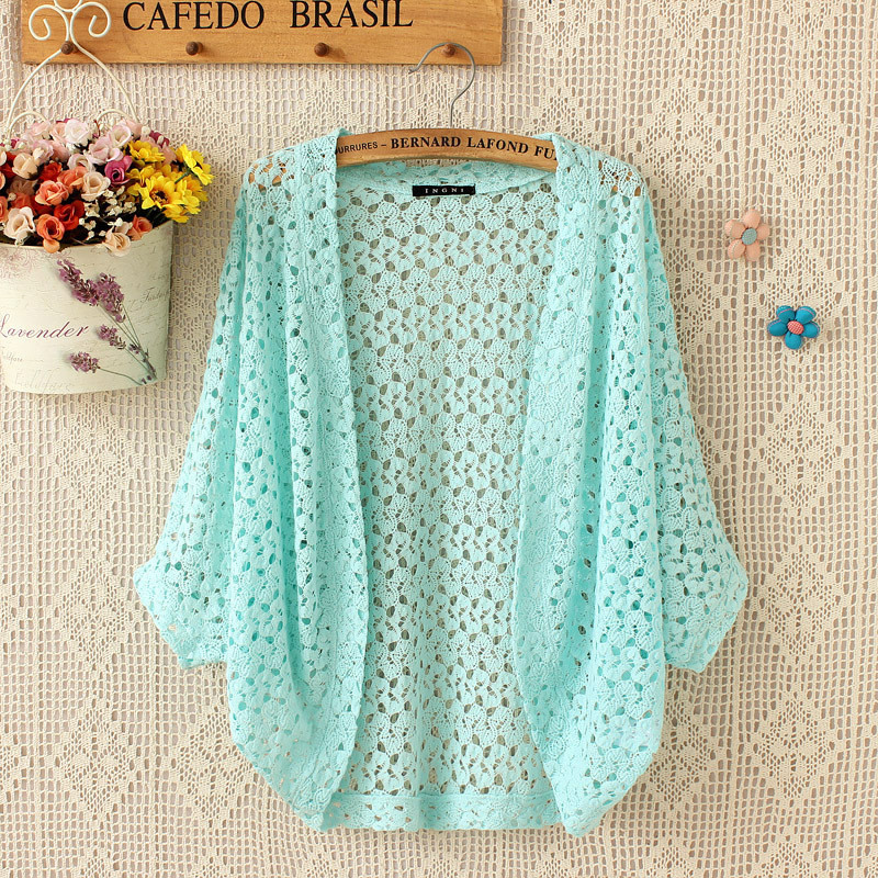 カーディガン レディース ニットカーディガン ニット 透かし編み レース アウトドア トップス 通勤 春秋 通学 薄手 おしゃれ コーデ カジュアル 