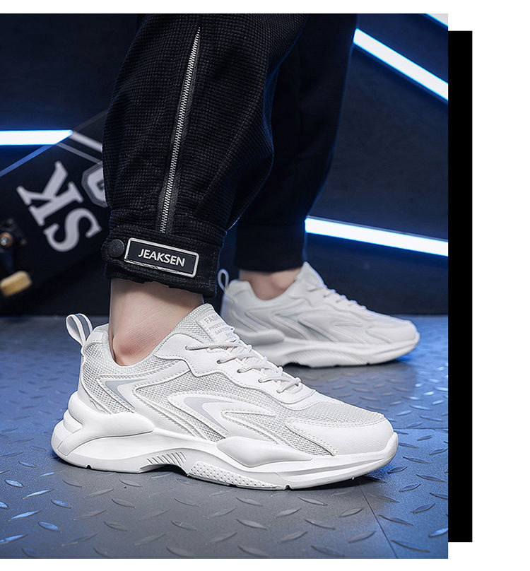 送料無料 メンズ スニーカー スポーツカジュアル ランニングウォーキング トレーニング 軽量 滑り止め 歩きやすい 疲れにくい 紳士靴 