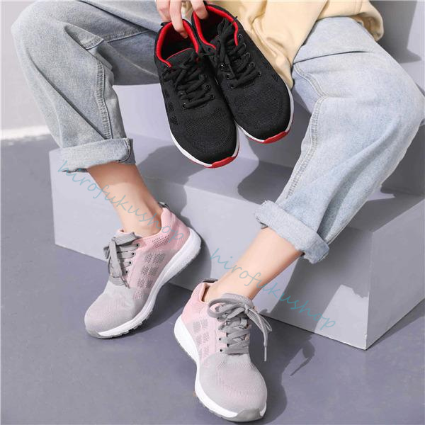 安全靴 スニーカー レディース 鋼先芯入れ メッシュ 滑り止め 耐摩耗 春 踏み抜き防止 冬 秋 夏 セーフティー 軽量 通気性 可愛い 作業靴 