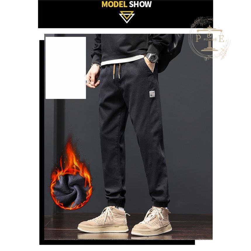 サルエルパンツ メンズ 裏起毛パンツ ジーンズ 厚手 暖かい 裏起毛 やや伸縮 暖パン 暖ズボン 厚手 ストレッチパンツ 秋冬 