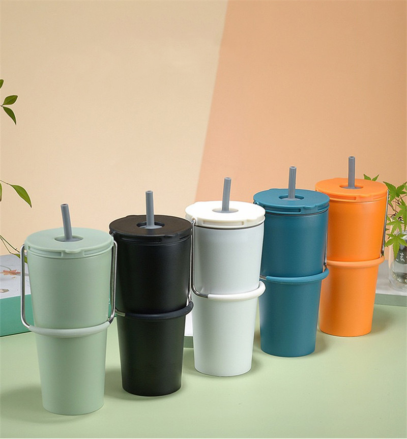 タンブラー 水筒 蓋付き 大容量 真空断熱 保温 ステンレス 保冷 持ち運び 二重構造 おしゃれ コーヒーカップ 直飲み 漏れ防止 