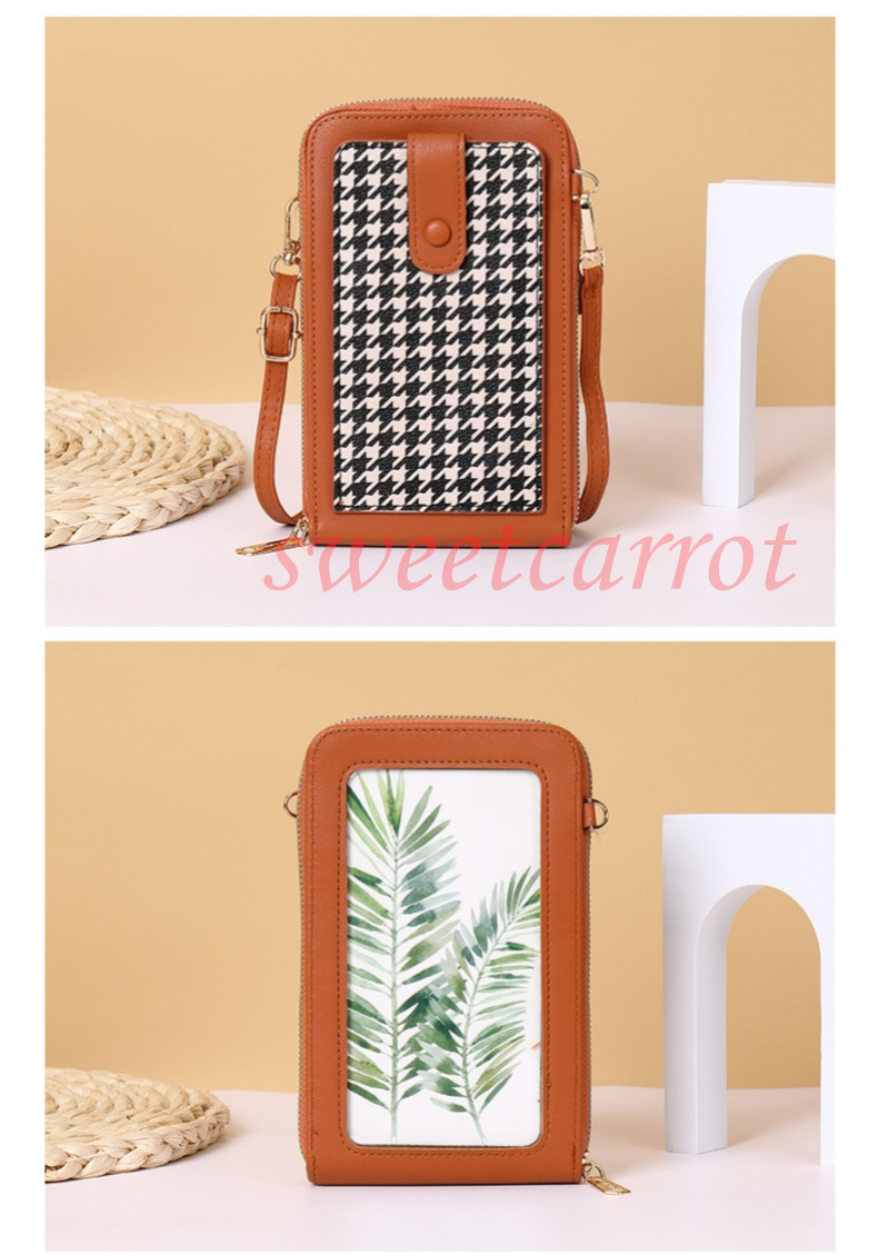 ショルダーポーチ スマホポーチ 韓国風 携帯電話バッグ 縦型 財布 お散歩バッグ ランチバッグ おしゃれ 小物 軽量 カードケース スマホバッグ 肩掛け 女性 