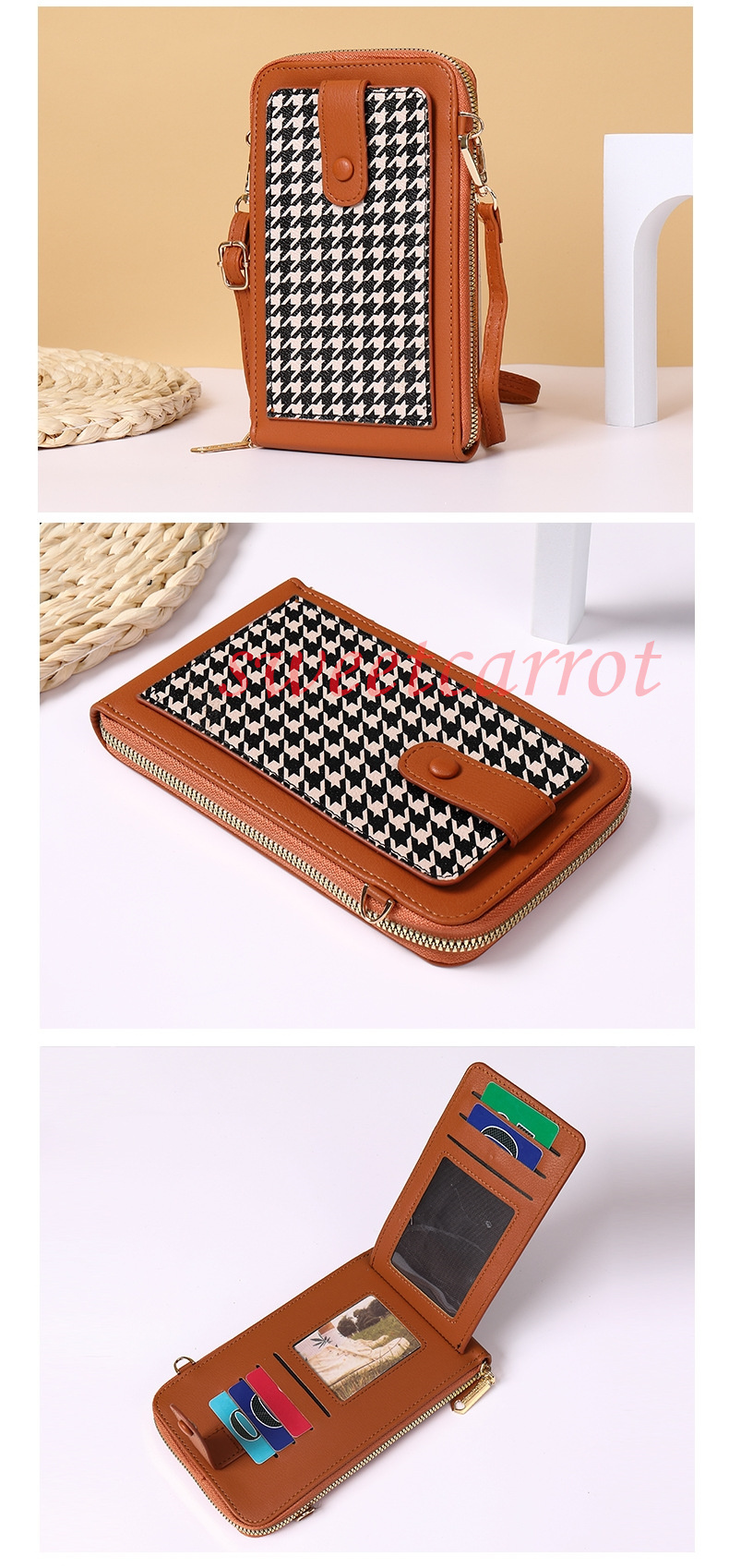 ショルダーポーチ スマホポーチ 韓国風 携帯電話バッグ 縦型 財布 お散歩バッグ ランチバッグ おしゃれ 小物 軽量 カードケース スマホバッグ 肩掛け 女性 