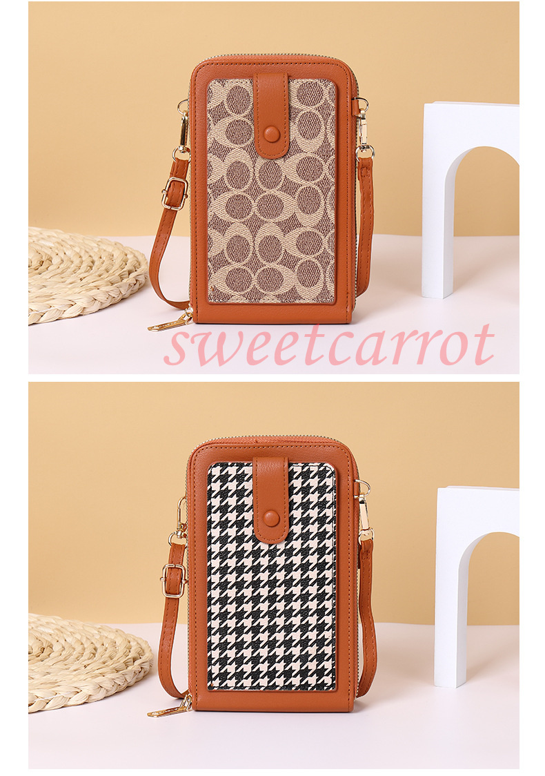 ショルダーポーチ スマホポーチ 韓国風 携帯電話バッグ 縦型 財布 お散歩バッグ ランチバッグ おしゃれ 小物 軽量 カードケース スマホバッグ 肩掛け 女性 