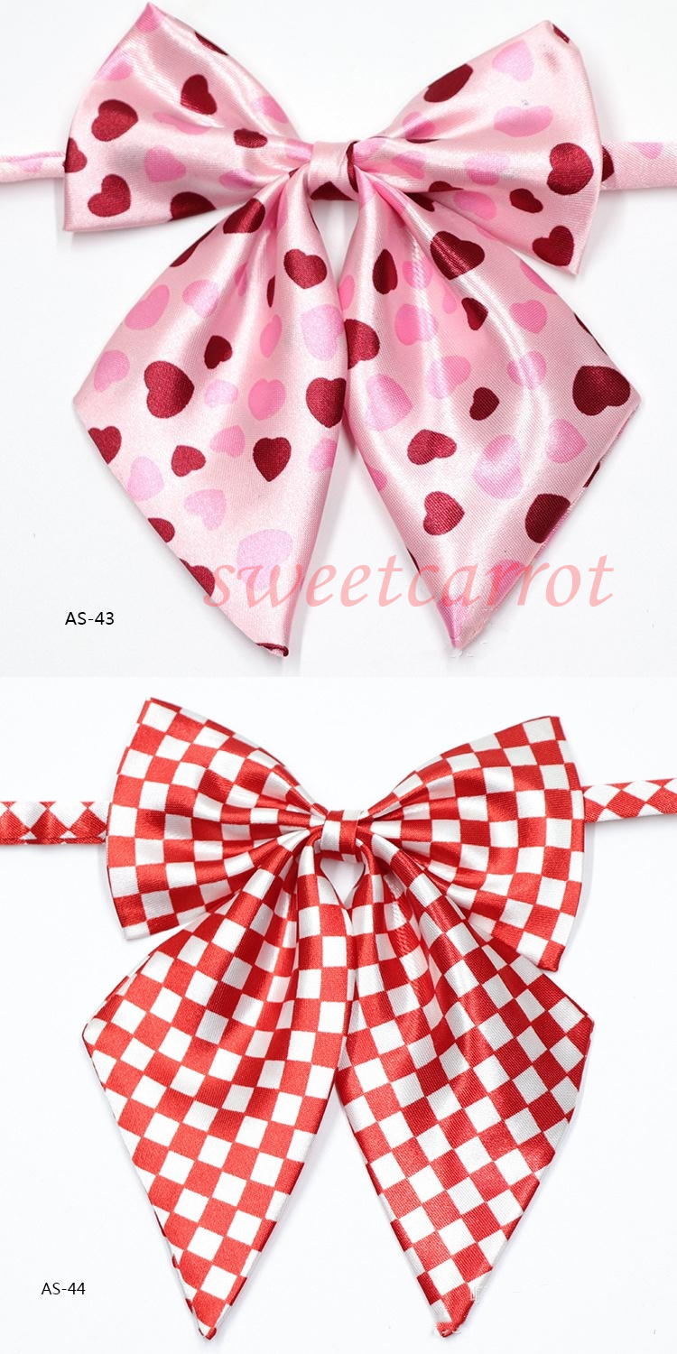 46COLOR スクールリボン お洒落 女子高生 韓国風 レディース ワンタッチ セーラー服 ストライプ 中学生 プレゼント リボン 業務用 かわいい 制服リボン 