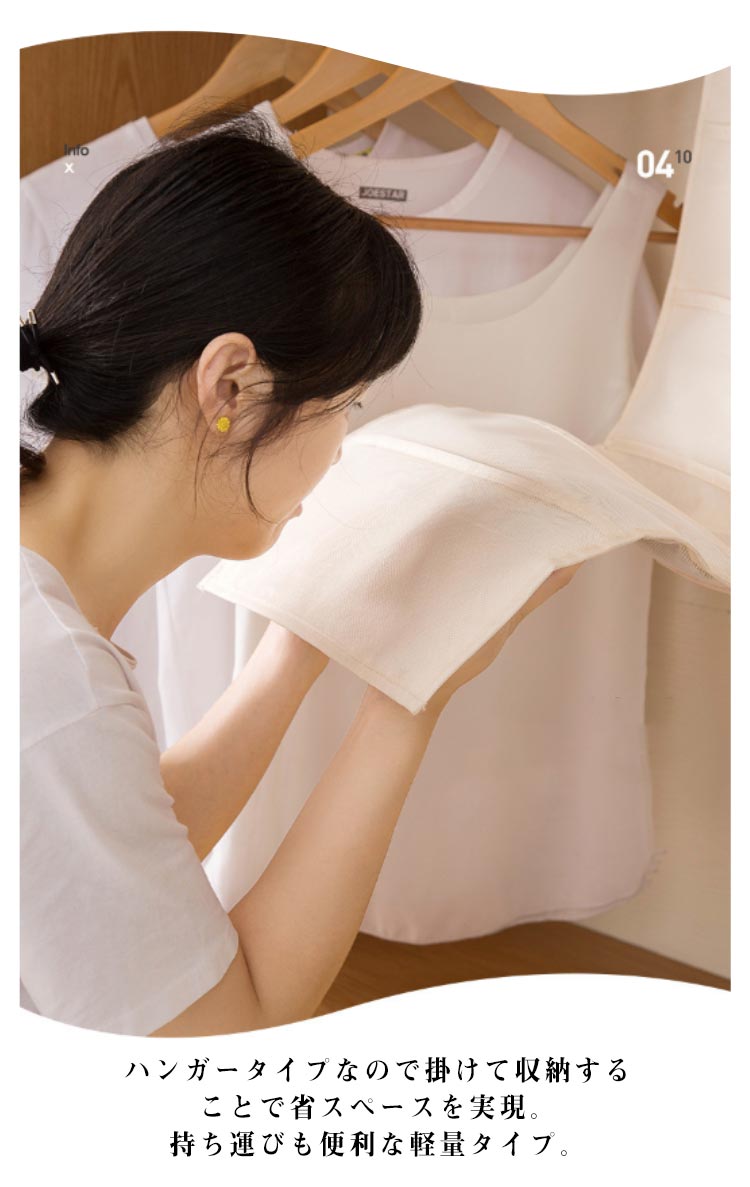 2個セット 30ポケット 靴下収納 下着収納 ハンガー式 吊り下げ ブラ スリム 整理整頓 ショーツ 2TYPE 収納 ウォールポケット 両面収納 