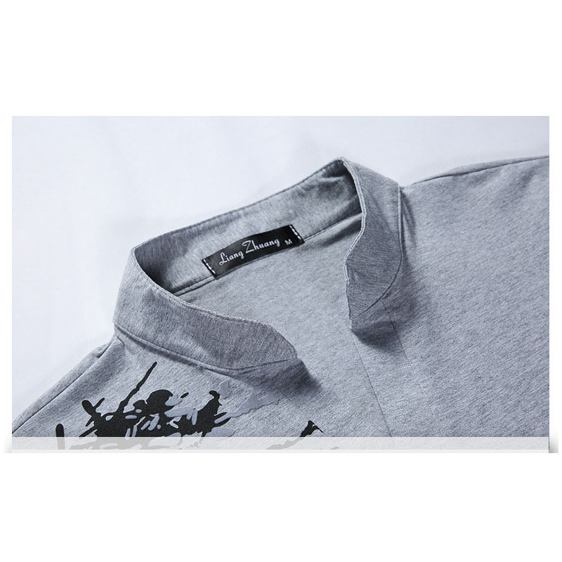 ヘンリーネックTシャツ メンズ ロンT 長袖 無地 ロングTシャツ ティーシャツ 春服 トップス インナー 