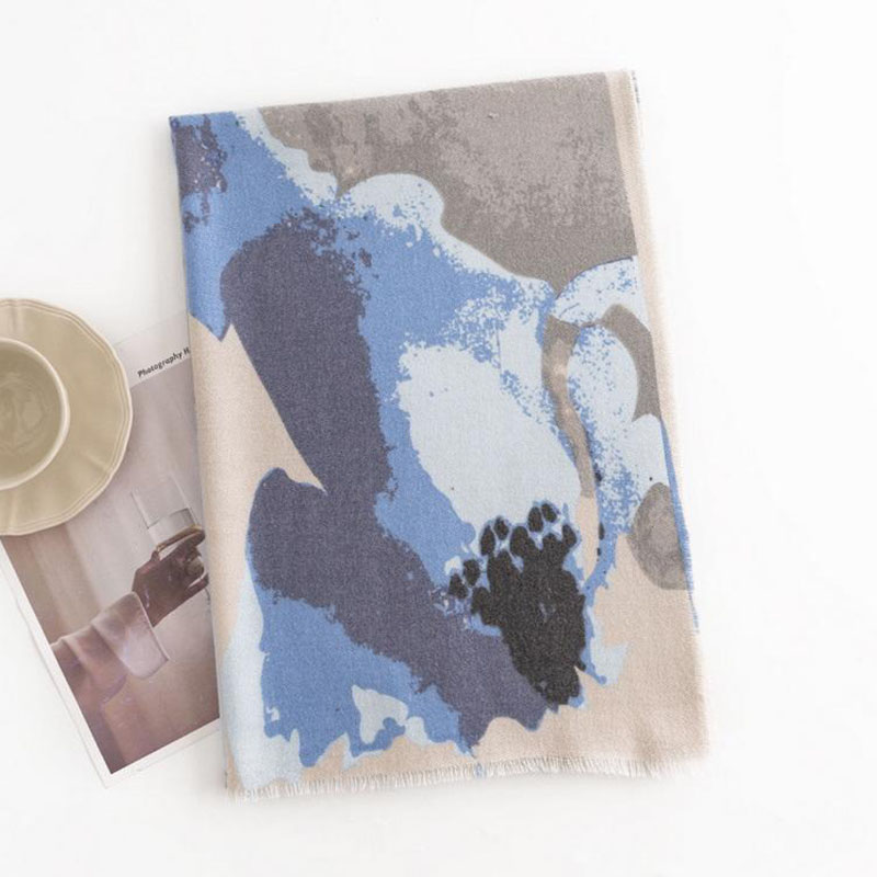 ストール レディース おしゃれ タイダイ カシミヤ タッチ ショール プレゼント かわいい 着物 ギフト 防寒 秋冬 ひざ掛け おしゃれ 大判 羽織 肩掛け 