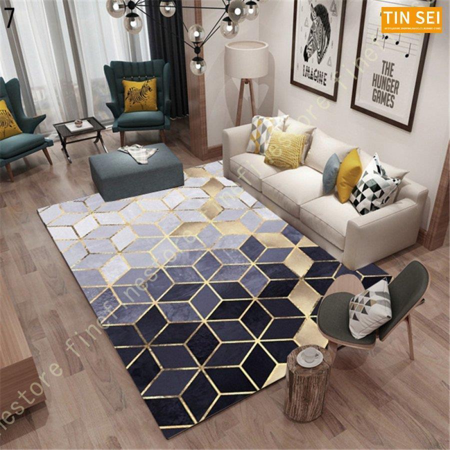 ラグ マット 北欧 インク カーペット 厚手 洗える 滑り止め ジュータン 四畳半 抽象 １畳 幾何学ラグマット 4畳半 絨毯 ミニラグ モダン かわいい おしゃれ 