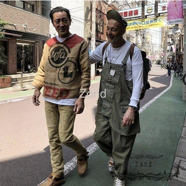 オーバーオール つなぎ サロペット アメカジ シンプル ストリートワークスタイル カッコイイ 