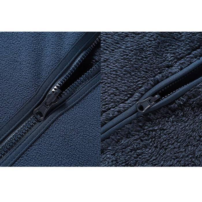 フブルゾン メンズ 2TYPE フーディ 立ち襟 両面着用 ボア フ無地 リバーシブル アウター 