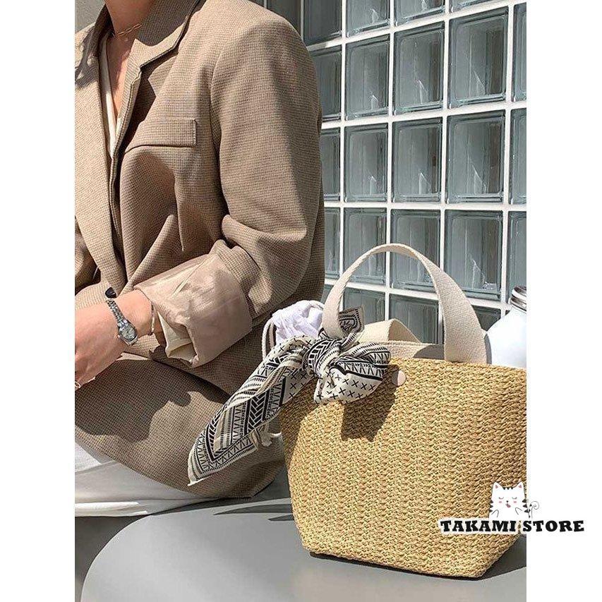 おしゃれ かごバッグ トートバッグ 女性用 かばん カゴバッグ カジュアル 無地 ナチュラル 可愛い マチあり 手提げバッグ シンプル 