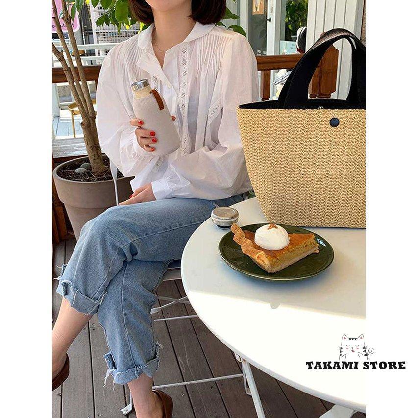 おしゃれ かごバッグ トートバッグ 女性用 かばん カゴバッグ カジュアル 無地 ナチュラル 可愛い マチあり 手提げバッグ シンプル 