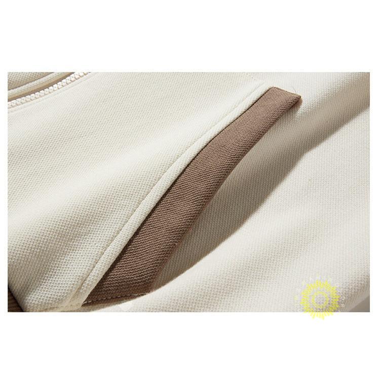 ジップメンズ 長袖 秋服 秋物 スウェット切り替え フード付き おしゃれ カジュアル トップス 