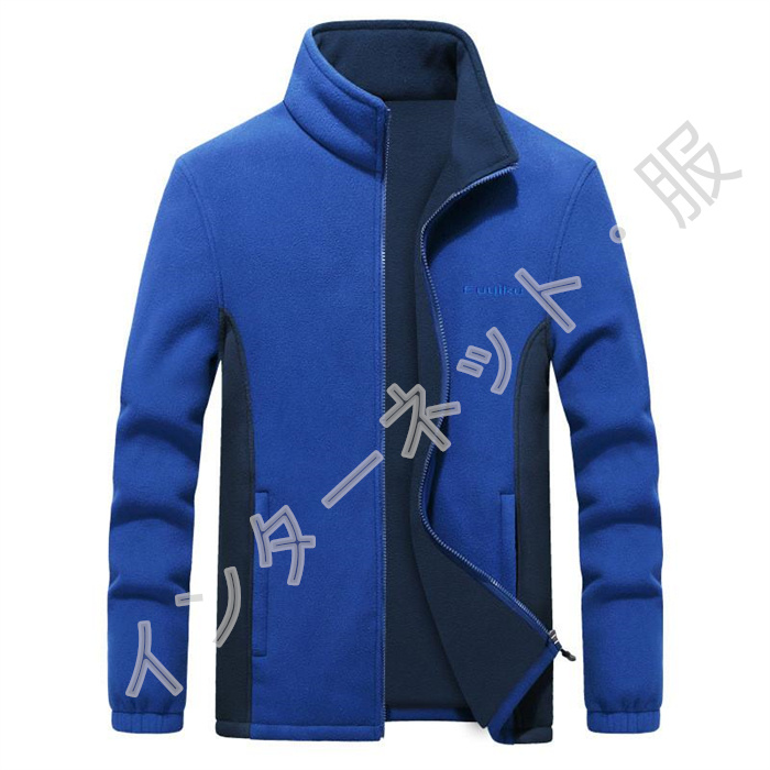 フリースジャケット メンズ ジャケット ボアジャケット ブルゾン アウター 冬 スタンドバイ大きいサイズ 。 秋 防風 防寒 暖かい 送料無料 