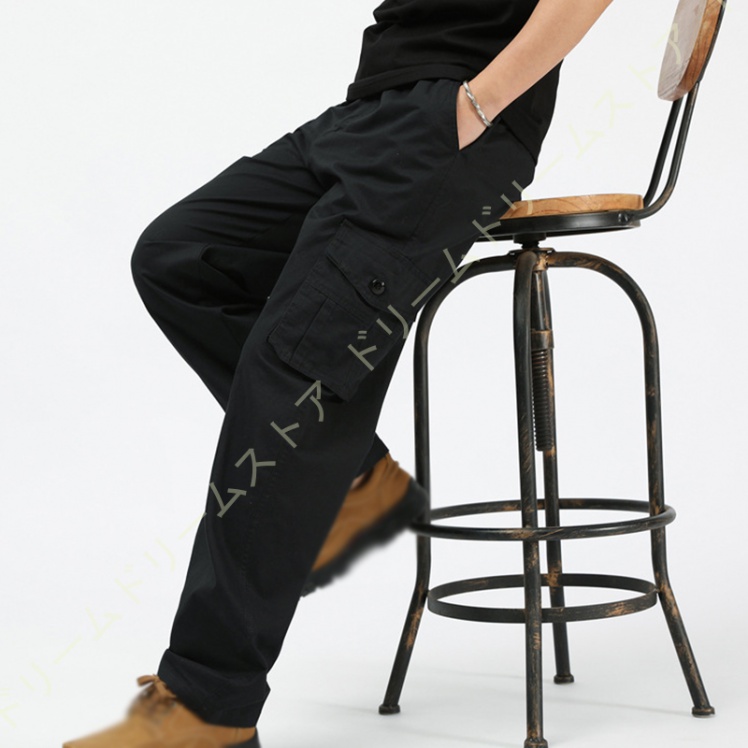 チノ カーゴパンツ スリムテーパード メンズ チノパン ズボン キャンプ ストレッチ チノパンツ ワークパンツ カジュアル 楽 アウトドア イージーパンツ ロング 