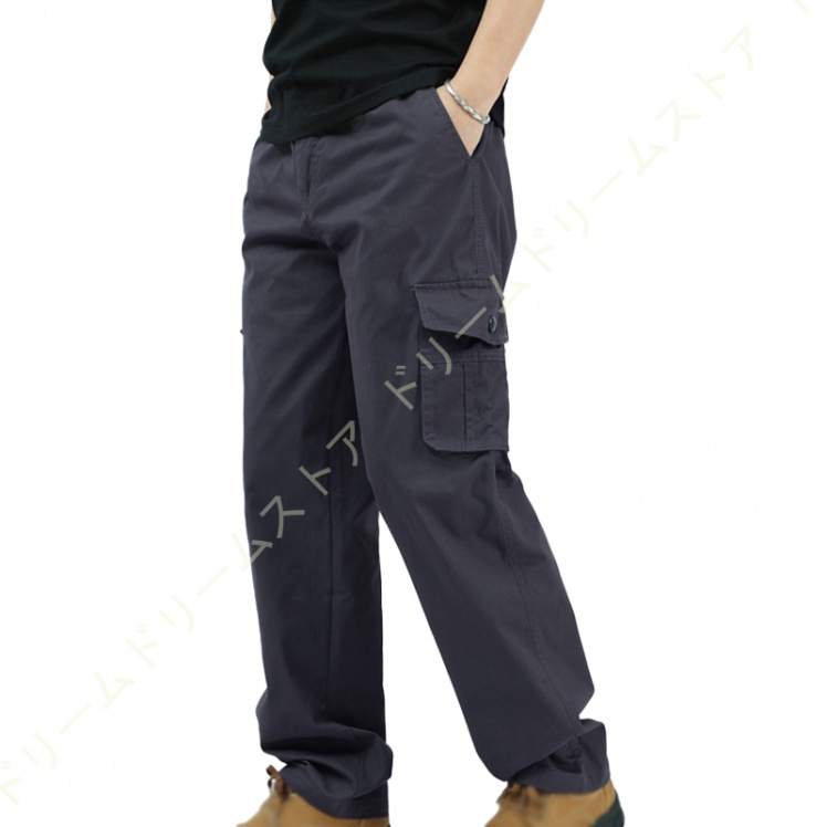 チノ カーゴパンツ スリムテーパード メンズ チノパン ズボン キャンプ ストレッチ チノパンツ ワークパンツ カジュアル 楽 アウトドア イージーパンツ ロング 
