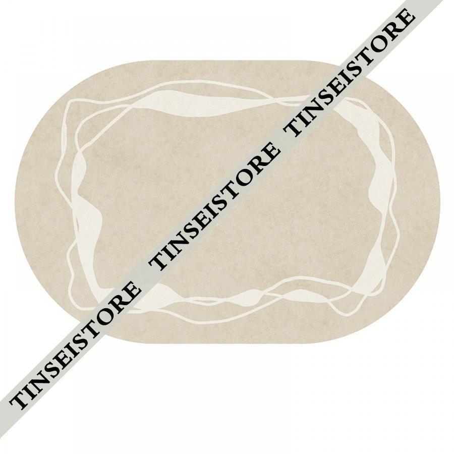 北欧 円丸ラグマット部屋 丸型カーペット 円形 ラグ カーペット 柔らか 床暖房対応 まる型 マット書斎 洗える 丸いカーペット 防音 おしゃれ幾何学柄 