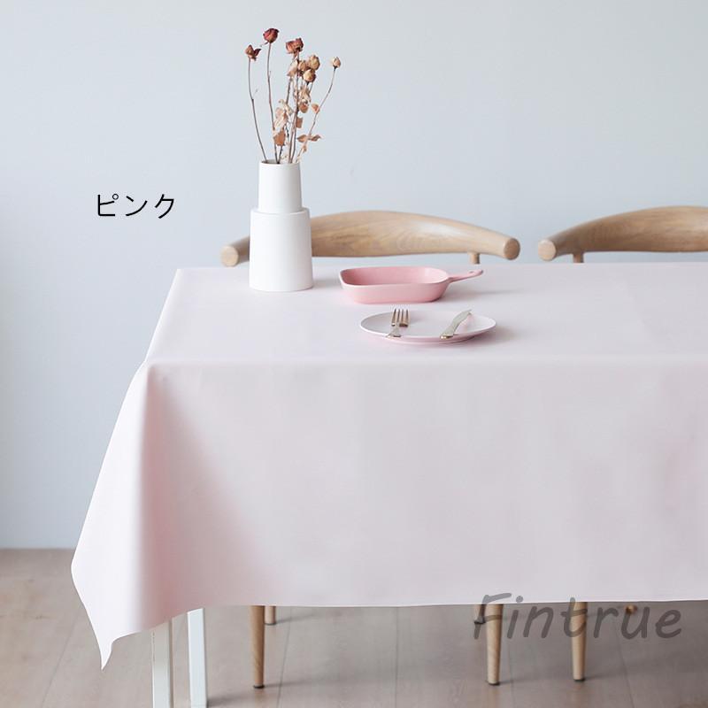 テーブルクロス 長机用 白 長方形 撥水 無地 PUレザー 展示会 ビニール 会議テーブル 学習テーブル マット イベント 耐熱 耐久 おしゃれ 防水 デスクパッド 