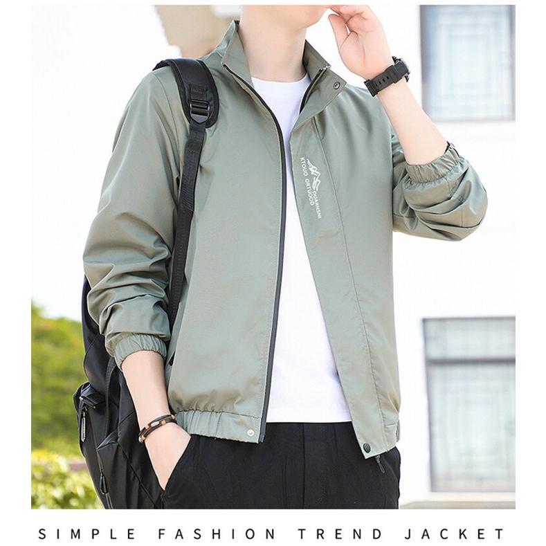 カジュアル メンズ トップス 薄手 無地 春 おしゃれ 通勤 ファッション 通学 長袖 前開 秋 