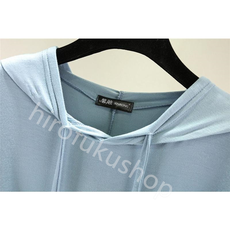 フード付き Tシャツ カットソー レディース 長袖 薄手 ゆったり トップス 春秋 ルームウエア モダール Tシャツ 長袖Tシャツ 柔らかい 