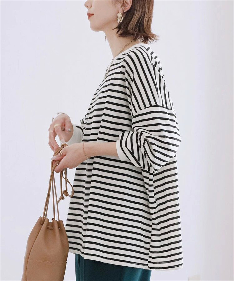 Tシャツ レディース カットソー 長袖 トレーナー トップス カジュアル プレゼント シンプル 母の日 プルオーバー ゆったり ブラウス おしゃれ 