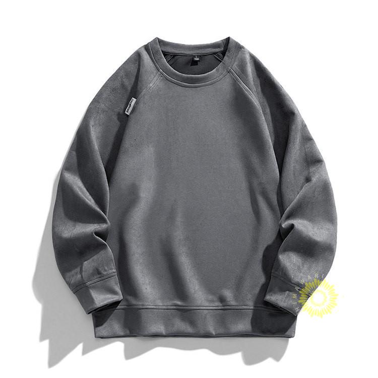 長袖トレーナー 無地 メンズ 微起毛 トレーナー 厚手 秋服 丸首 通勤 スウェットシャツ プルオーバー カジュアル シンプル お兄系 冬服 春服 トップス 