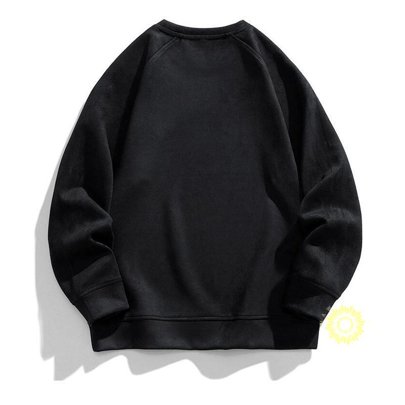 長袖トレーナー 無地 メンズ 微起毛 トレーナー 厚手 秋服 丸首 通勤 スウェットシャツ プルオーバー カジュアル シンプル お兄系 冬服 春服 トップス 
