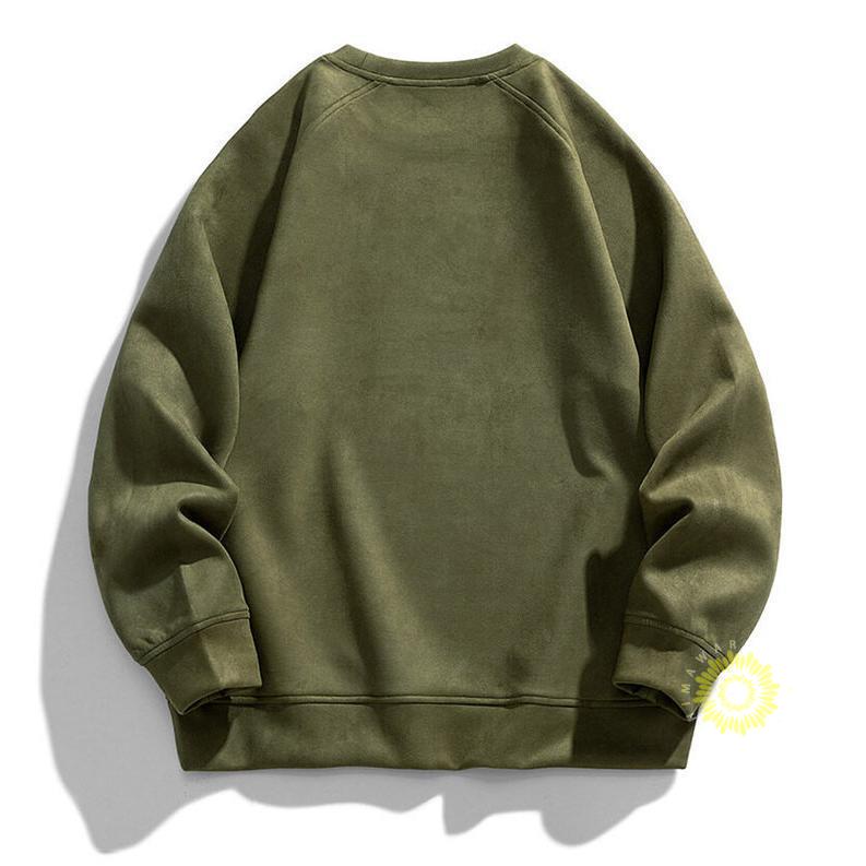 長袖トレーナー 無地 メンズ 微起毛 トレーナー 厚手 秋服 丸首 通勤 スウェットシャツ プルオーバー カジュアル シンプル お兄系 冬服 春服 トップス 