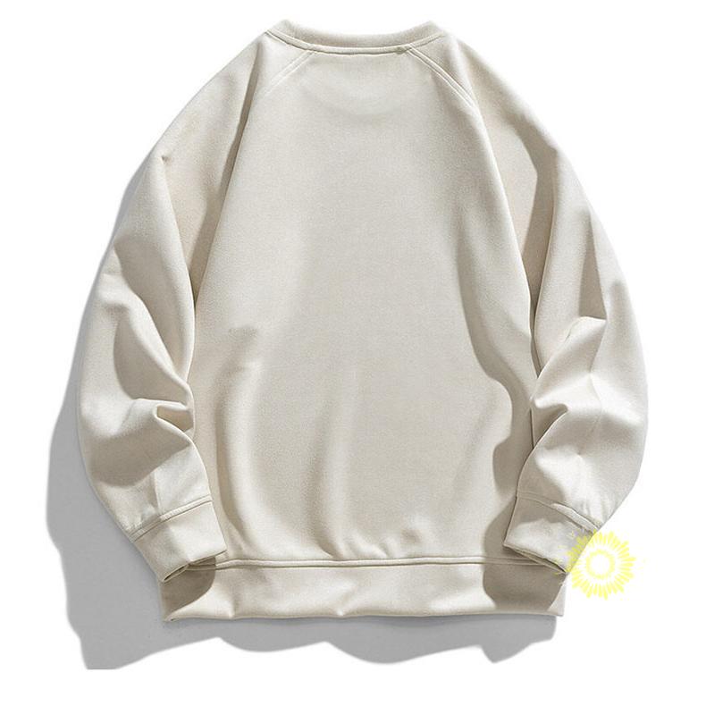 長袖トレーナー 無地 メンズ 微起毛 トレーナー 厚手 秋服 丸首 通勤 スウェットシャツ プルオーバー カジュアル シンプル お兄系 冬服 春服 トップス 