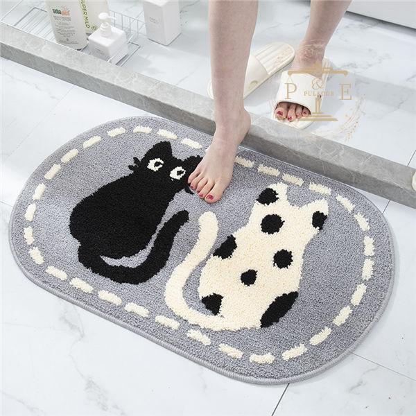 玄関マット カーペット 洗える 40X60CM 可愛い 滑り止め げんかんまっと 洗面所 屋内 室内 玄関マット 玄関まっと おしゃれ マット 