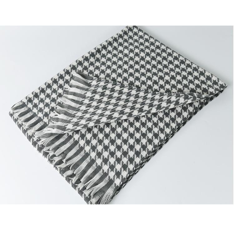 ストール 千鳥格子 大判 チェックストール 秋冬 防寒 ギフト プレゼント ひざ掛け メンズ レディース かわいい ショール 肩掛け おしゃれ 