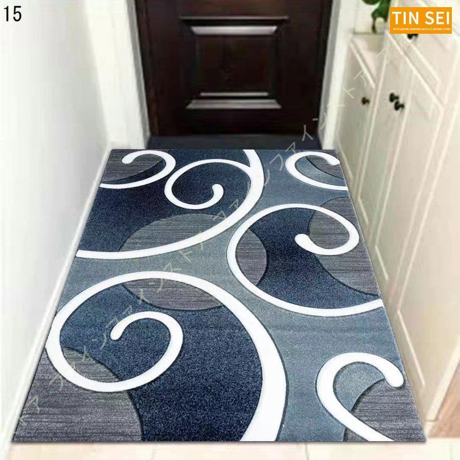 玄関クリーンマット石タイル調 オーロラ 長方形 屋外 水洗い 汚れ落とし 玄関クリーンマット 滑り止め 汚れ落とし 滑り止め 個性的な柄 レトロ ドアマット 