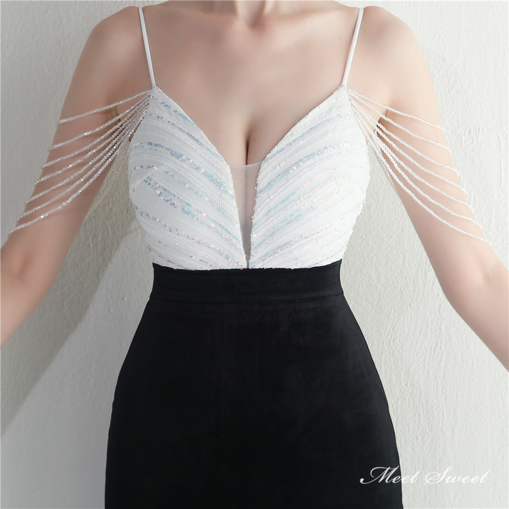 カラードレス マーメイドドレス パーティードレス 切替 ノースリーブ キャミソール ウェディングドレス 結婚式 二次会 ビーズ スリット イブニングドレス 