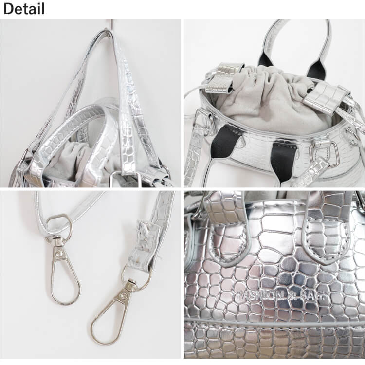 全品送料無料一部除く クロコ柄 3WAY マイクロミニバッグ ショルダー レディース おしゃれ 韓国 プチプラ 
