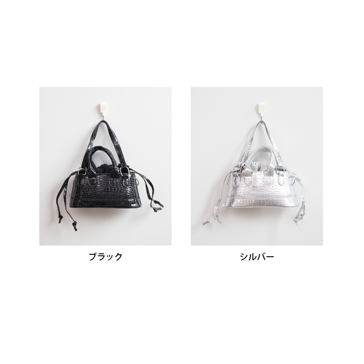 全品送料無料一部除く クロコ柄 3WAY マイクロミニバッグ ショルダー レディース おしゃれ 韓国 プチプラ 