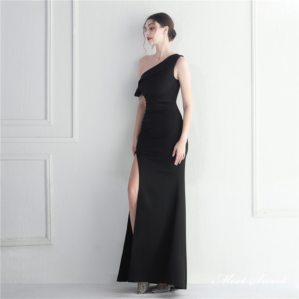 カラードレス マーメイドドレス パーティードレス スリット アシンメトサテン イブニングドレス 二次会 結婚式 ファスナー ウェディングドレス 発表会 