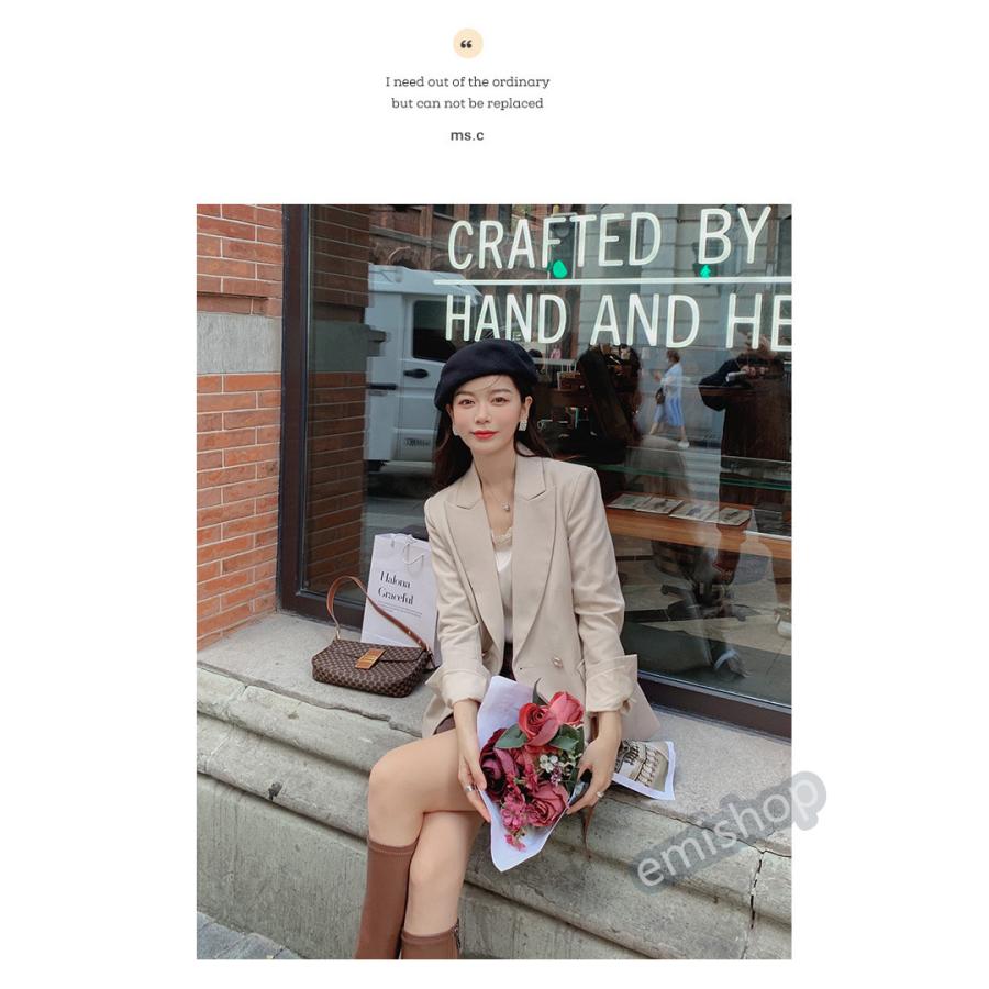 テーラードジャケット レディース ブレザー フォーマル ゆったり感 春夏秋 入学式 長袖 ボタン 着やせ 入園式 オフィス 通勤 カジュアル 