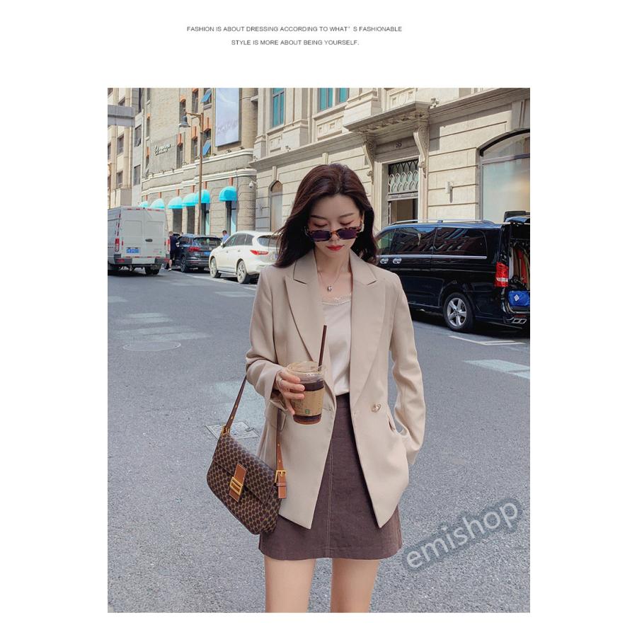 テーラードジャケット レディース ブレザー フォーマル ゆったり感 春夏秋 入学式 長袖 ボタン 着やせ 入園式 オフィス 通勤 カジュアル 