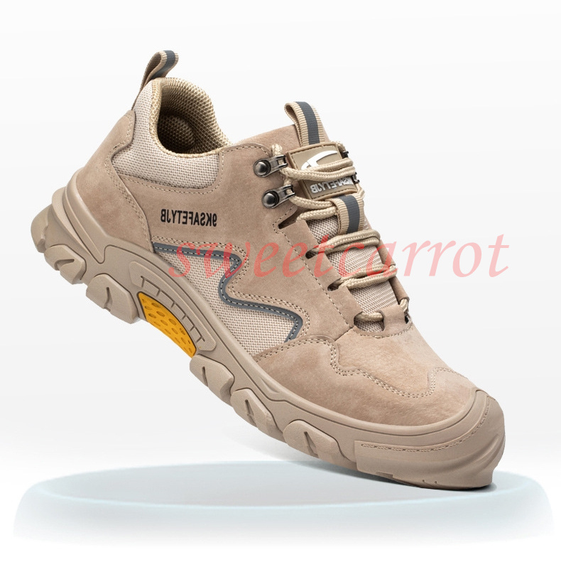 3COLOR 作業靴 滑り止め 安全靴 メンズ おしゃれ 踏み抜き防止 通気 つま先保護 安全保護 スニーカー 夏 四季 作業用品 工業用品 