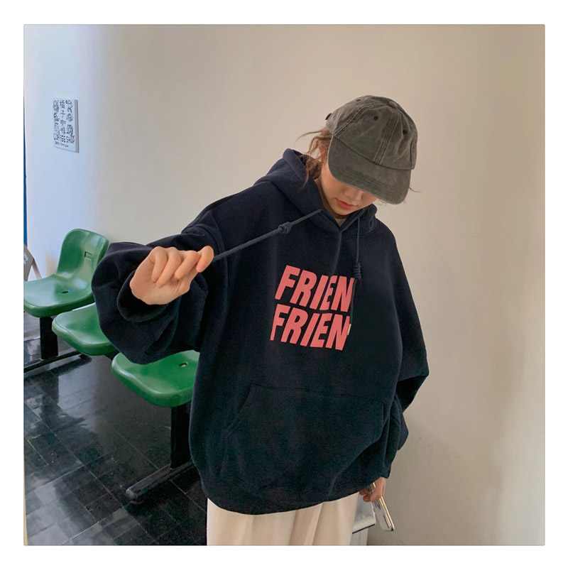 レディース フード付き 大きいサイズ 春秋トップス ルームウェア かわいい スウェットアウター おしゃれ ゆったり プルオーバービッグシルエット 