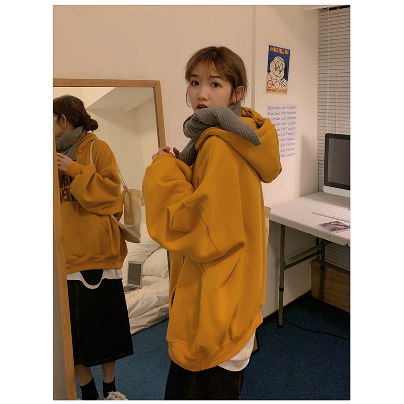 レディース フード付き 大きいサイズ 春秋トップス ルームウェア かわいい スウェットアウター おしゃれ ゆったり プルオーバービッグシルエット 