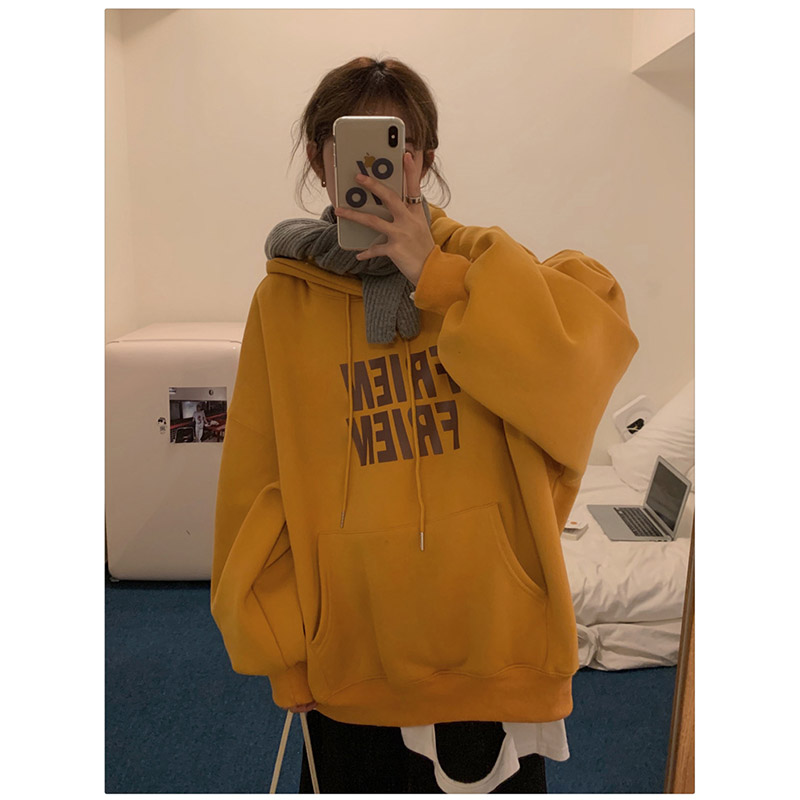 レディース フード付き 大きいサイズ 春秋トップス ルームウェア かわいい スウェットアウター おしゃれ ゆったり プルオーバービッグシルエット 