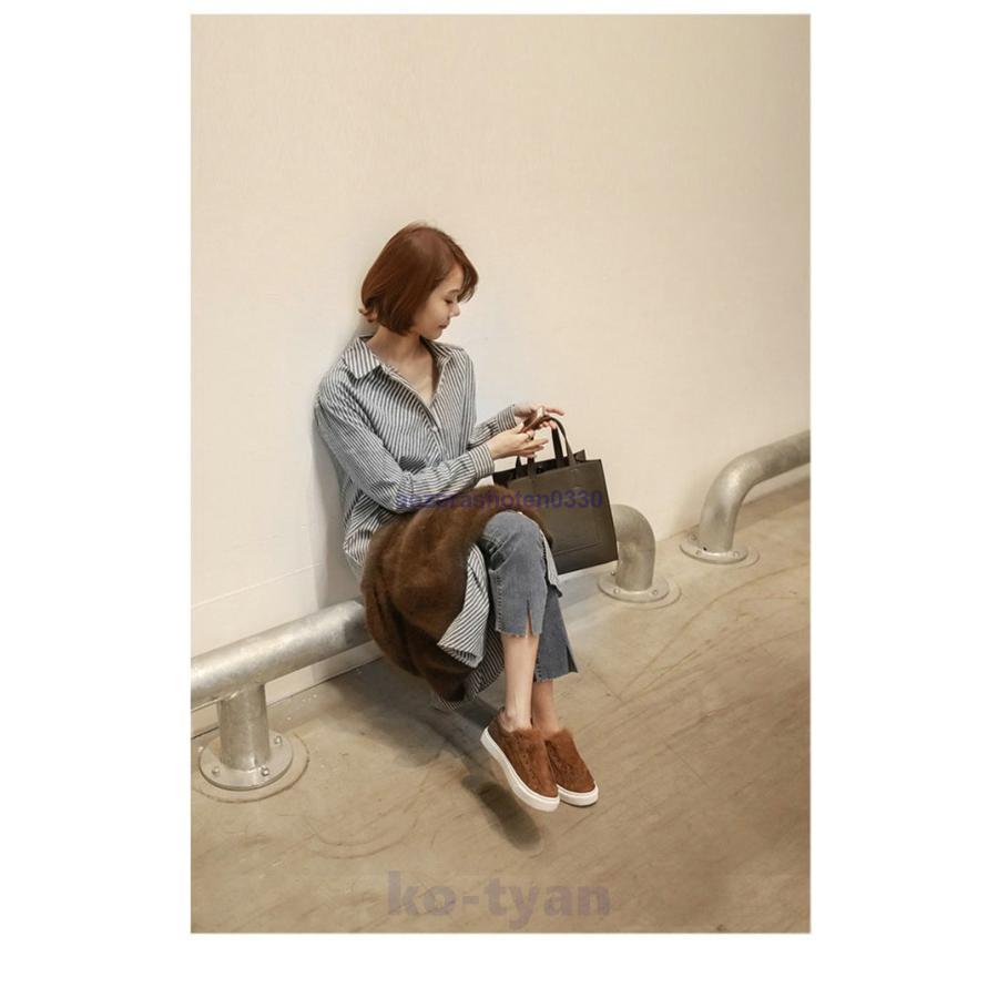 ワンピース レディース 秋 シャツワンピース チュニック 長袖 体型カバー 通勤 ロング丈 20代30代40代 カジュアル 着痩せ ストライプ 大きいサイズ OL 