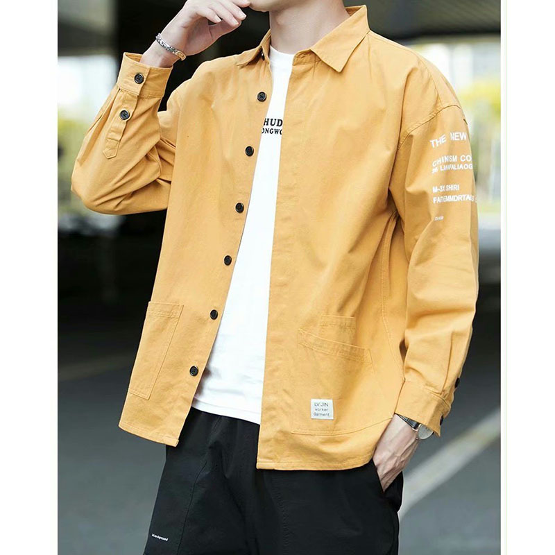 シャツ メンズ 長袖 カジュアルシャツ おしゃれ ミリタリーシャツ はおり シャツジャケット 春服 秋服 綿100％ ビジネス 