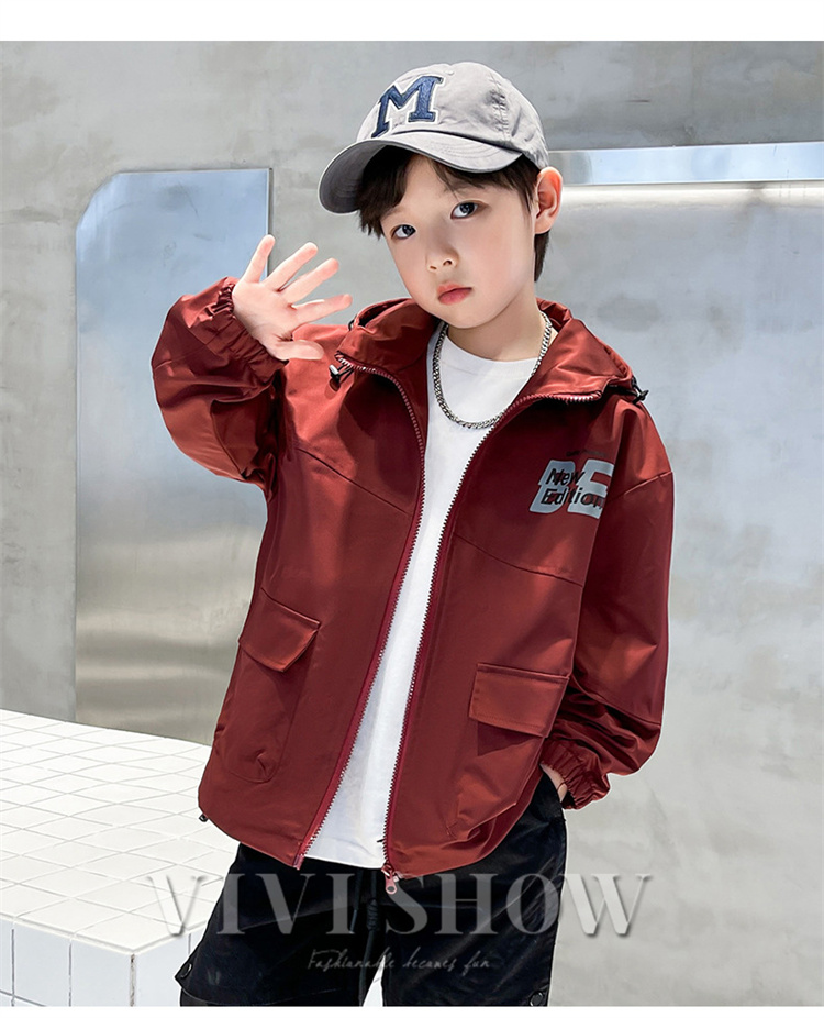 キッズ アウター 長袖 トップス シンプル フードつき おしゃれ 着やすい ゆったり ハイネック あわせやすい カジュアル ジッパー 動きやすい 