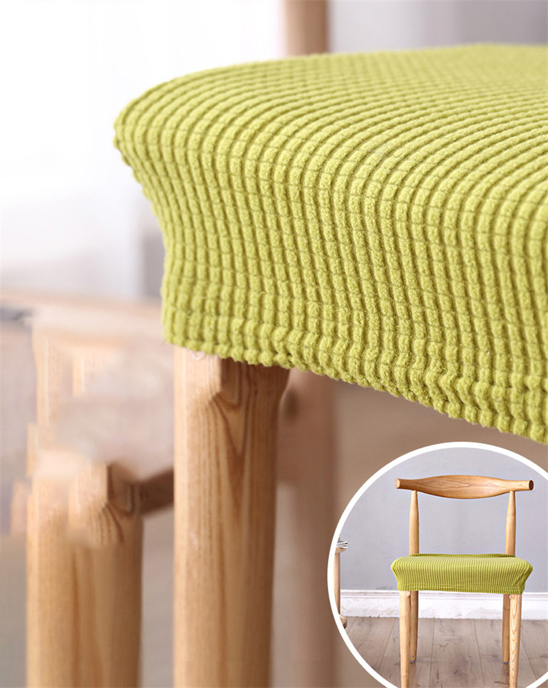 椅子カバー 2枚セット チェアカバー 座面カバー 座面用 イスカバー 伸縮素材 伸縮 乾燥機可 取り外し可能 シンプル おしゃれ ストレッチ素材 洗濯可 